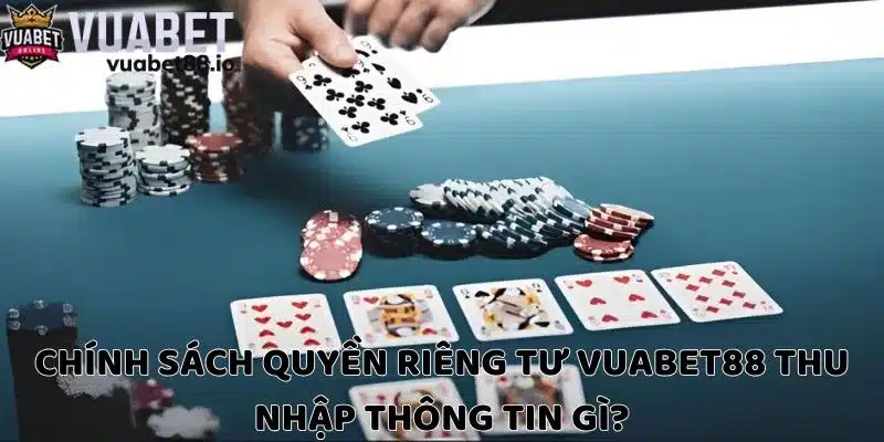 Chính sách quyền riêng tư Vuabet88 thu nhập thông tin gì?