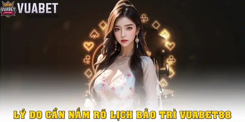 Lý do hội viên cần nắm rõ lịch Vuabet88 bảo trì