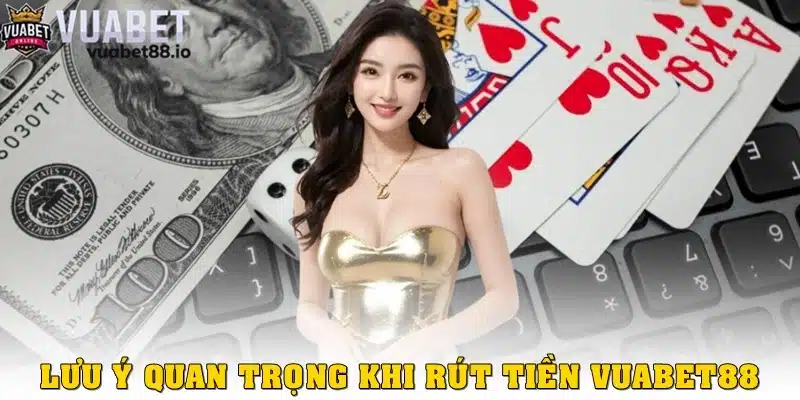 Những lưu ý quan trọng khi rút tiền Vuabet88